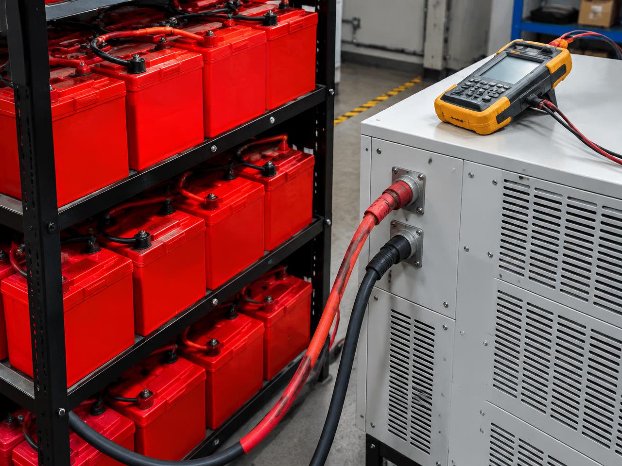 Multi-site battery testing programme