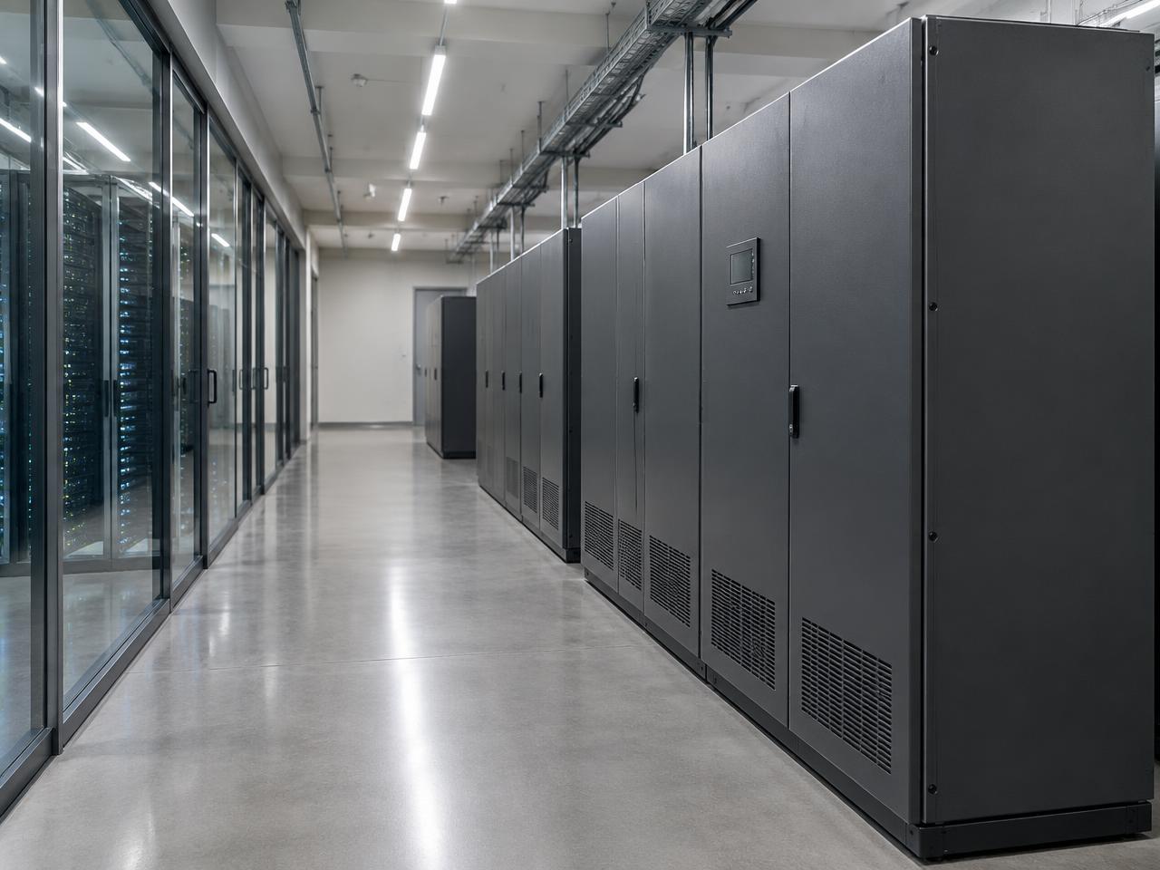 Data hall, modular UPS upgrade
