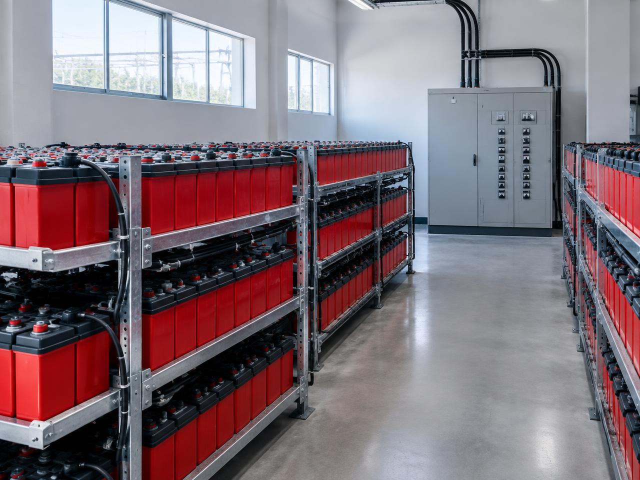 Transmission substation, DC auxiliary system