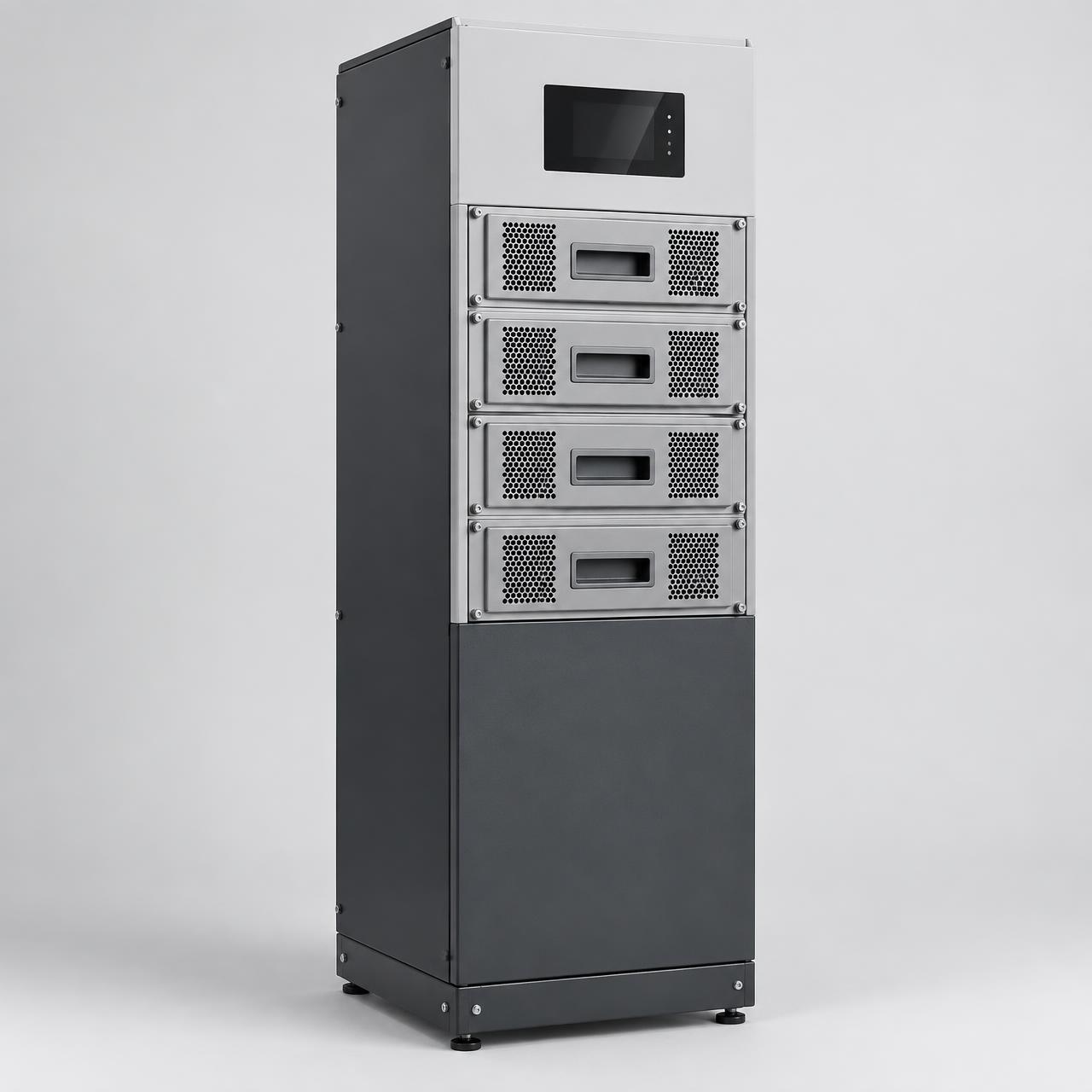 Unbranded modular industrial power conversion cabinet
